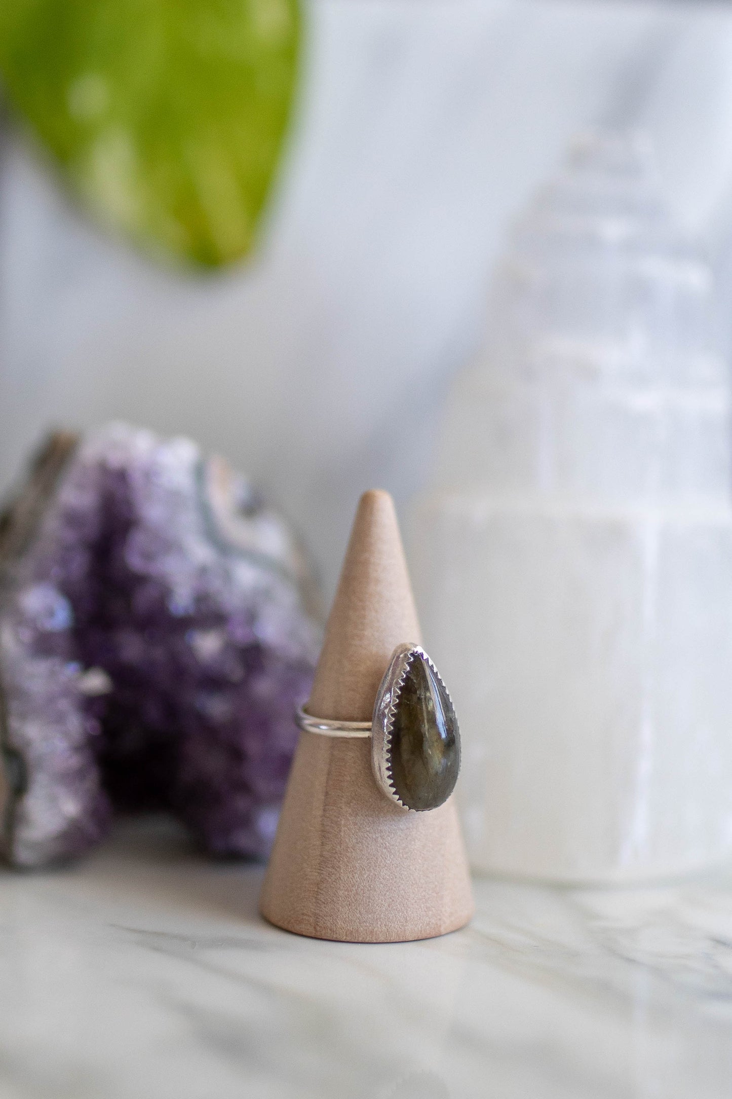 Labradorite Ring - Size 5