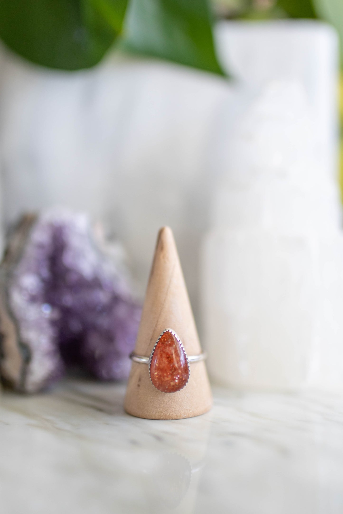 Sunstone Ring - Size 9