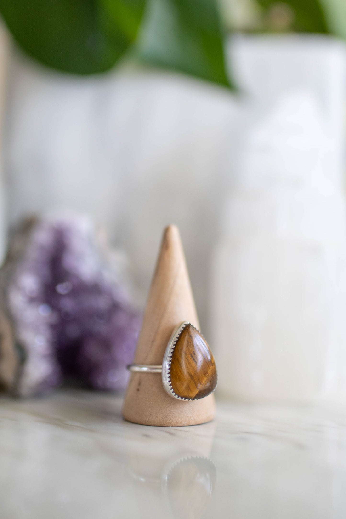 Tigers Eye Ring - Size 10