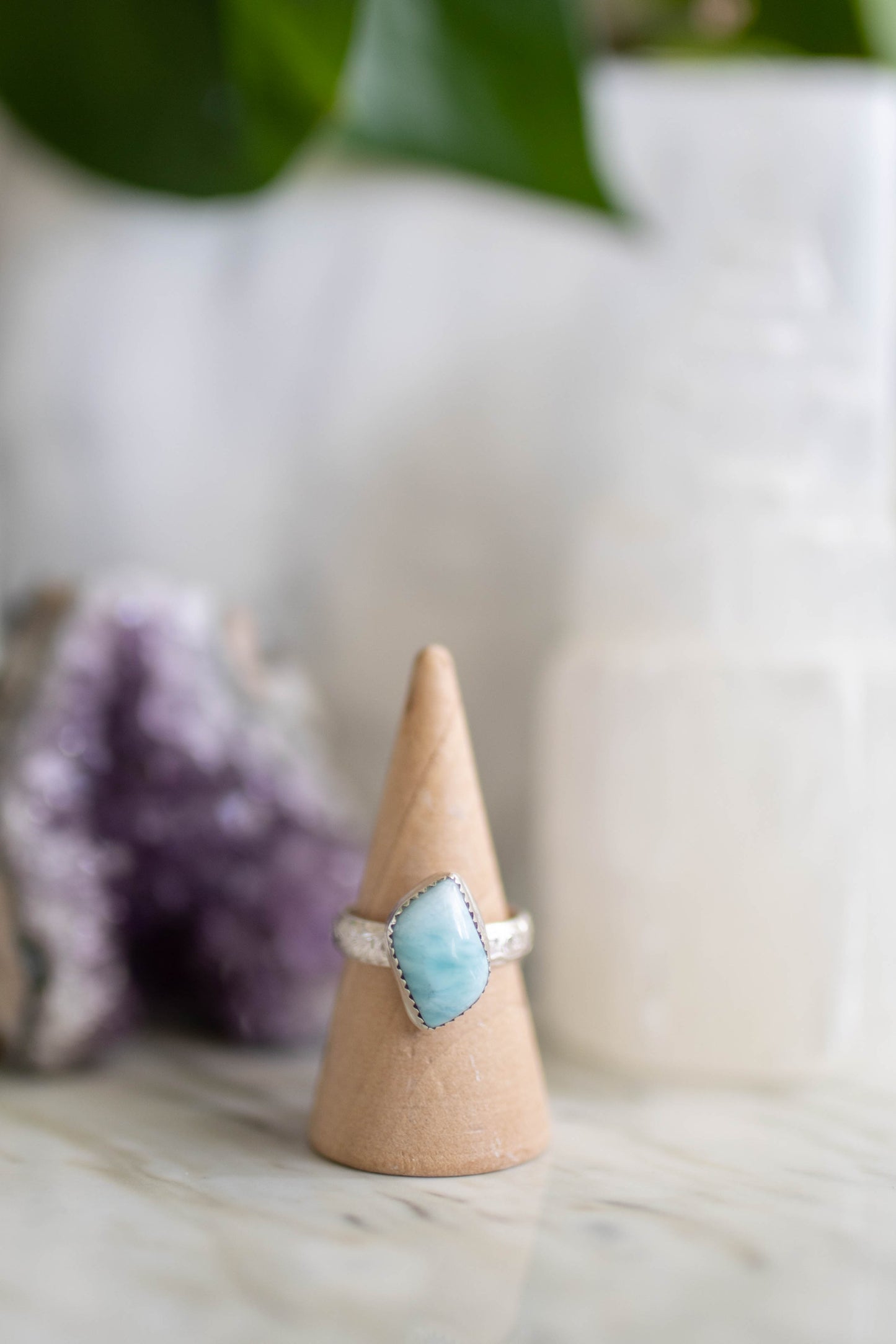 Larimar Ring - Size 6