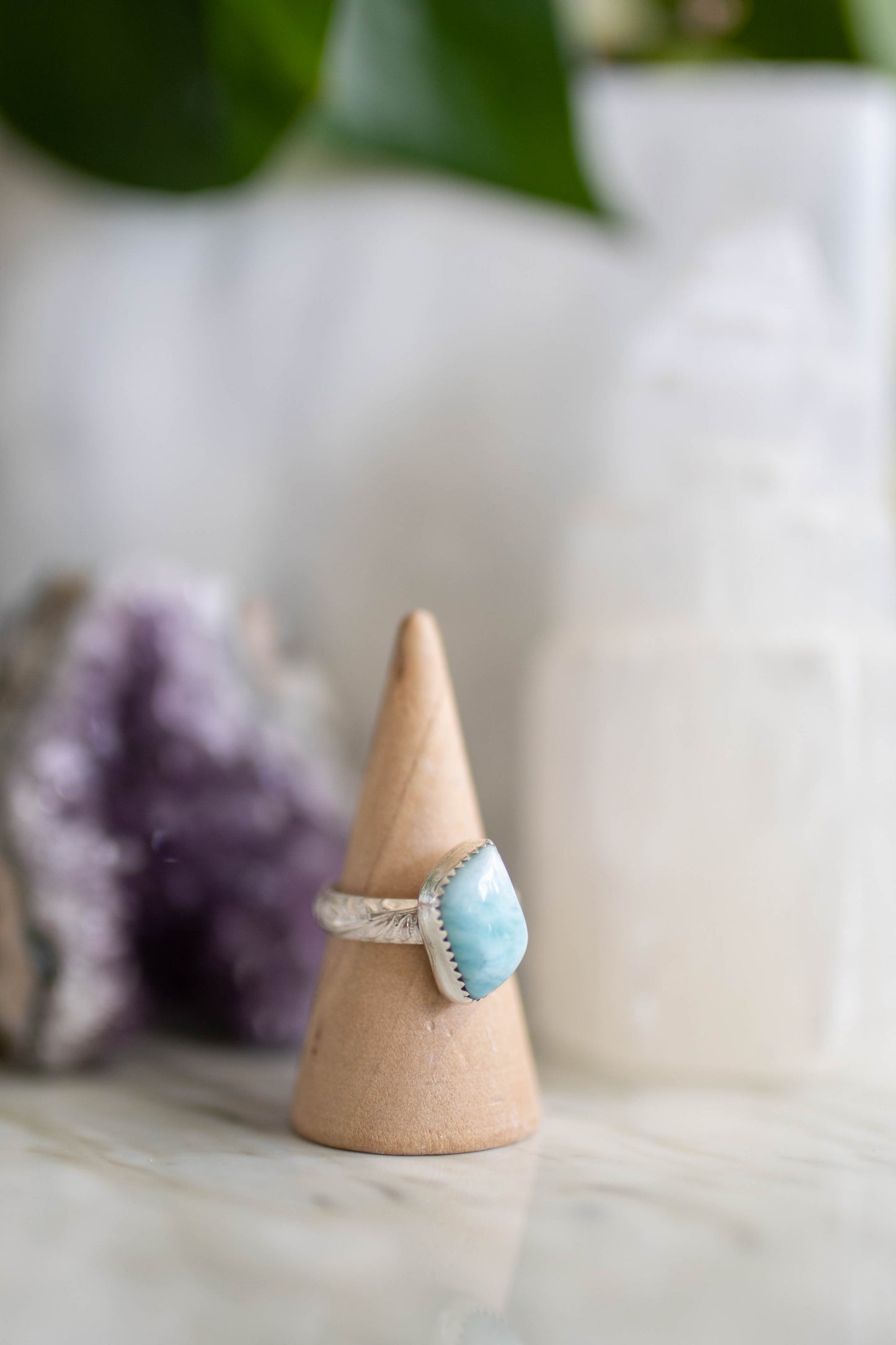 Larimar Ring - Size 6