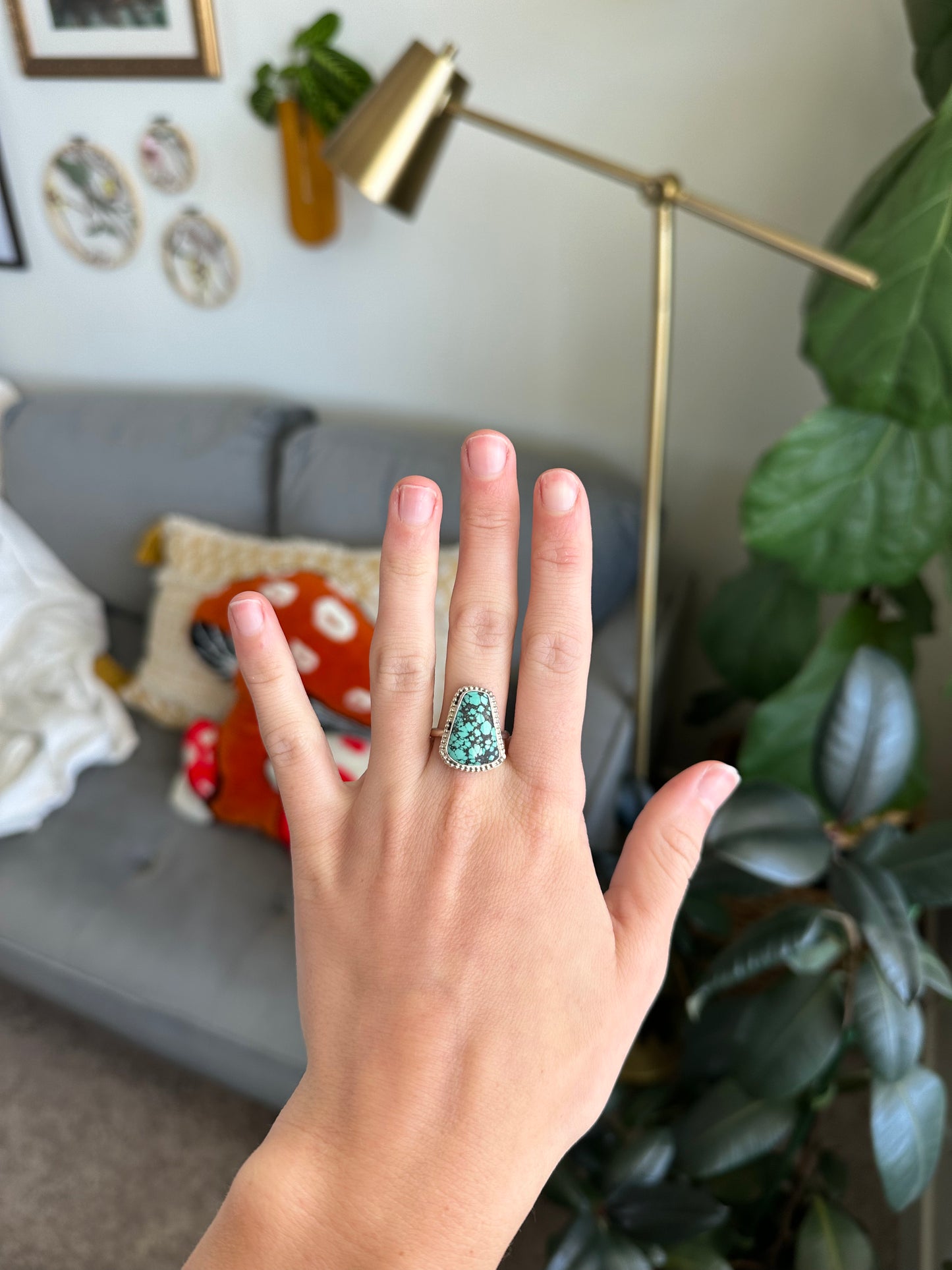 Turquoise Ring - Size 8.5