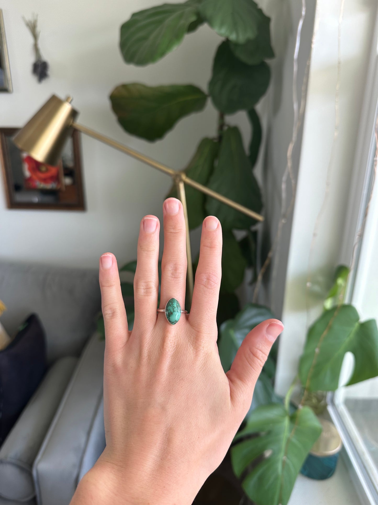 Turquoise Ring - Size 8