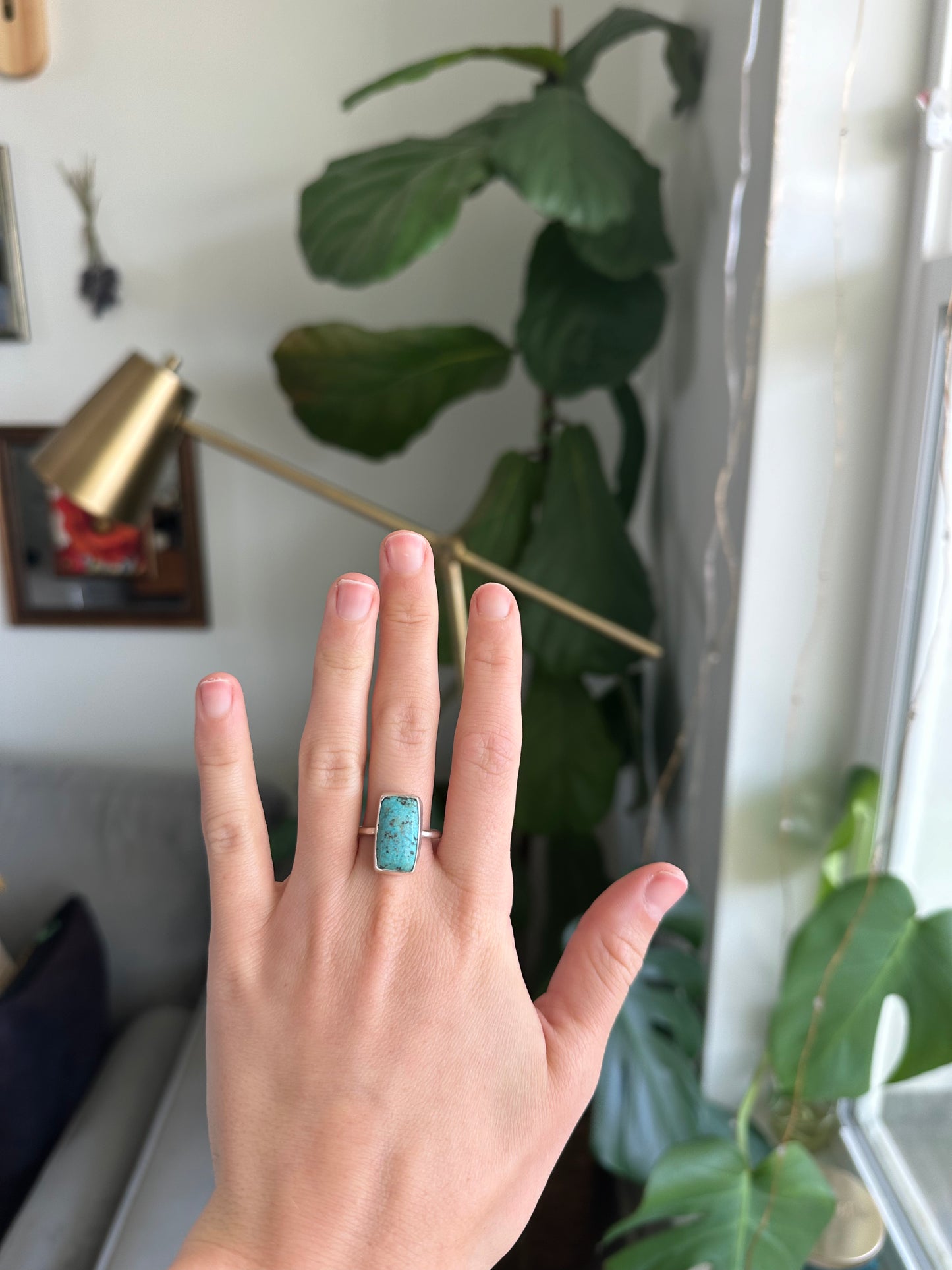 Turquoise Ring - Size 9.5